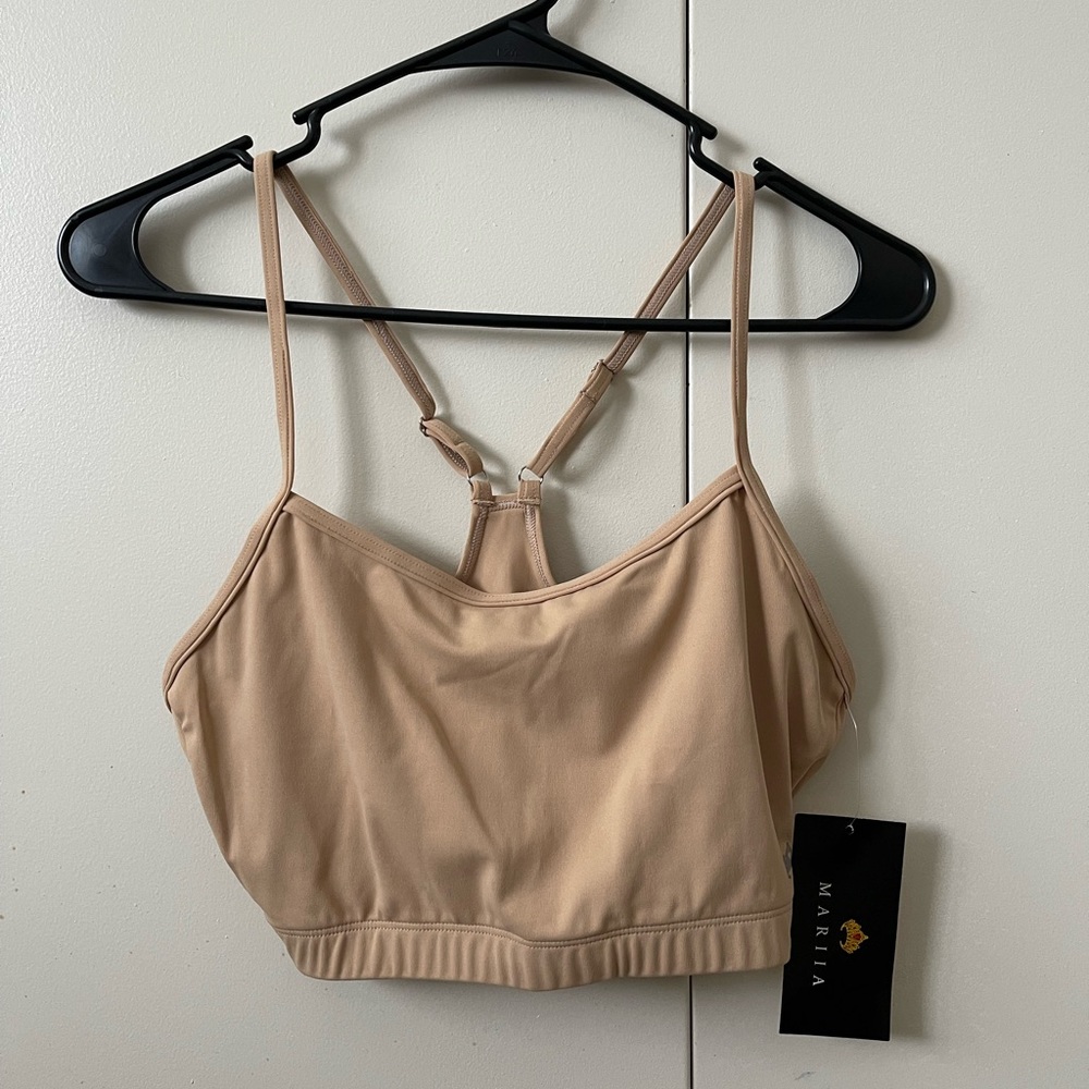Mariia M2 Womens True Bare Camisole Crop Top